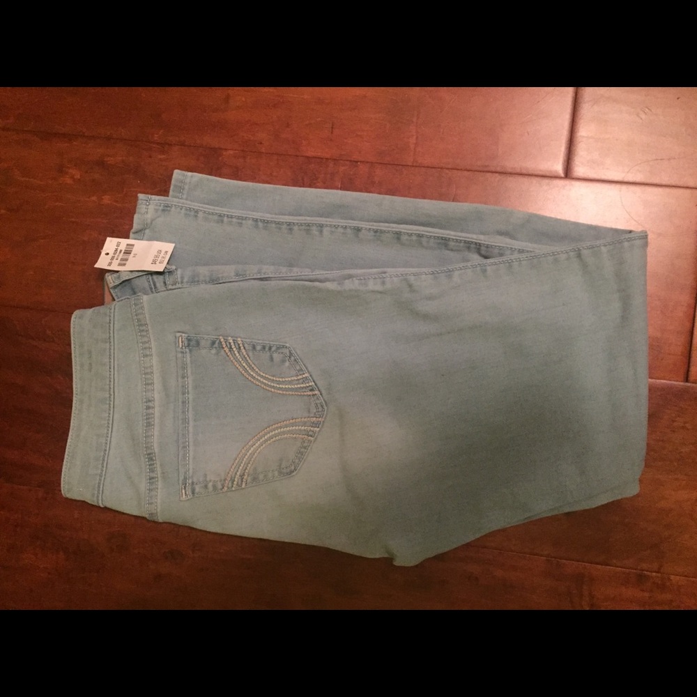 Hollister Light Wash Jean Leggings